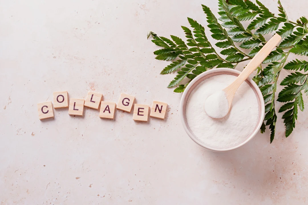 Collagen powder for healthy skin.