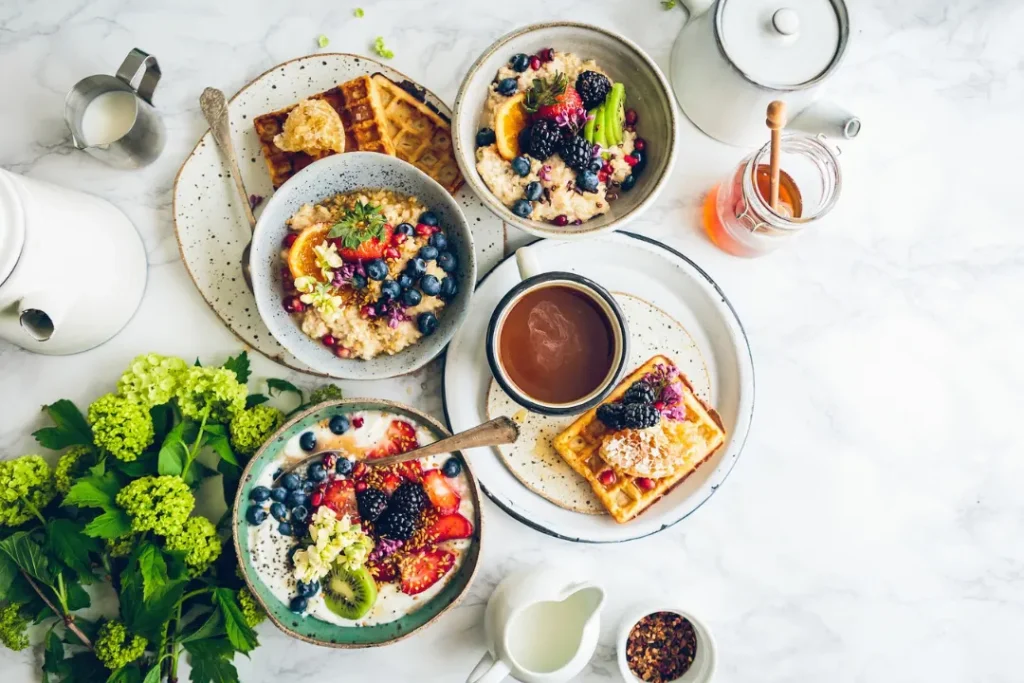 Health and Balanced Breakfast