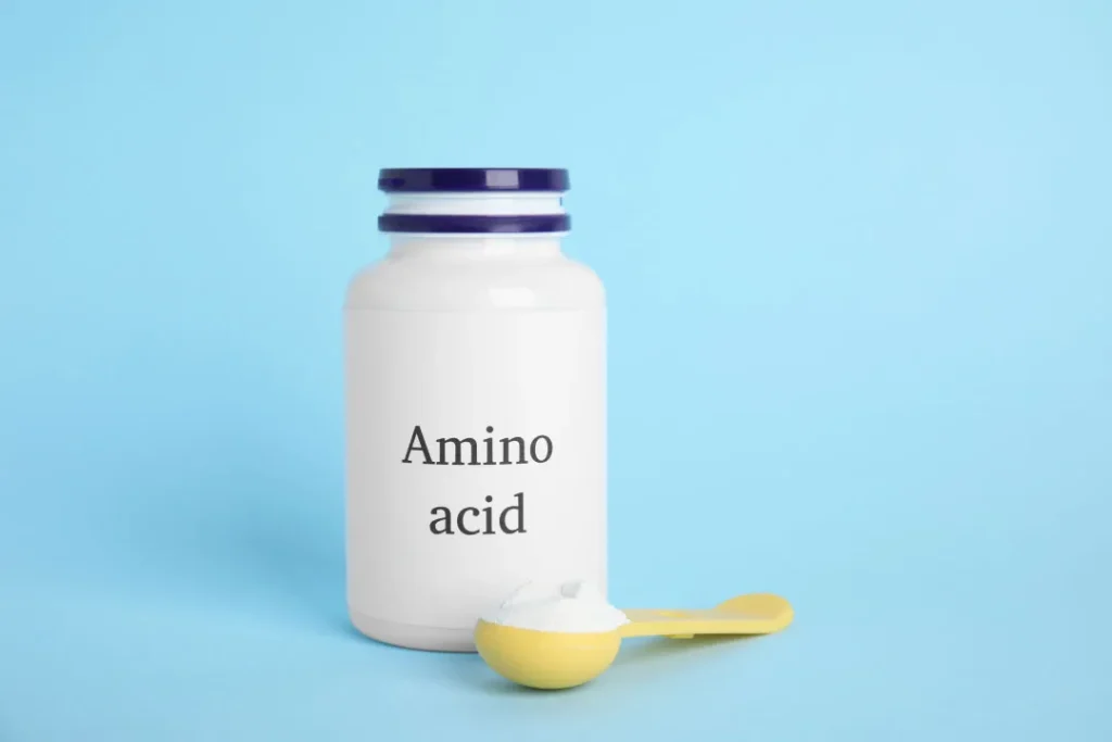 Amino acid supplements. 