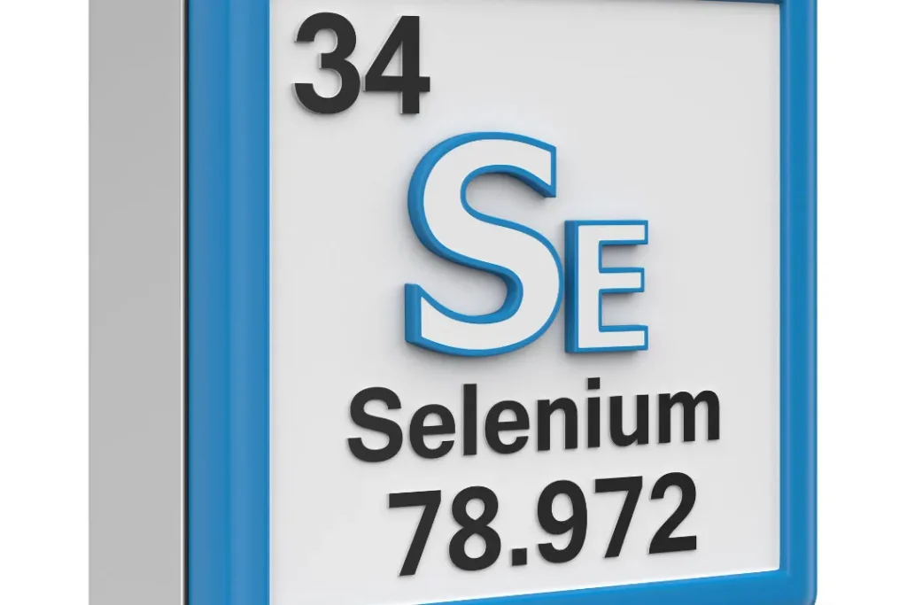 Selenium symbol. 