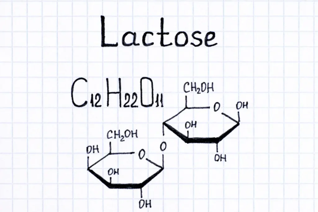 Lactose formula. 