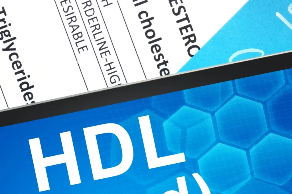 HDL indicates good cholesterol levels in human body.
