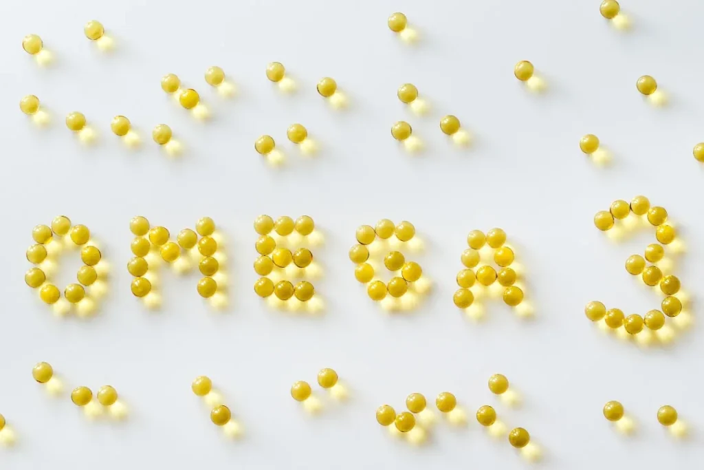 Omega 3 supplements.