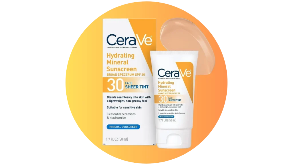 CeraVe Tinted Sunscreen with SPF30