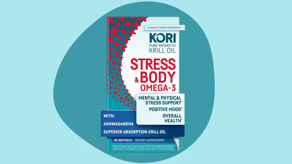 Kori krill stress and body omega 3, best supplements for stress