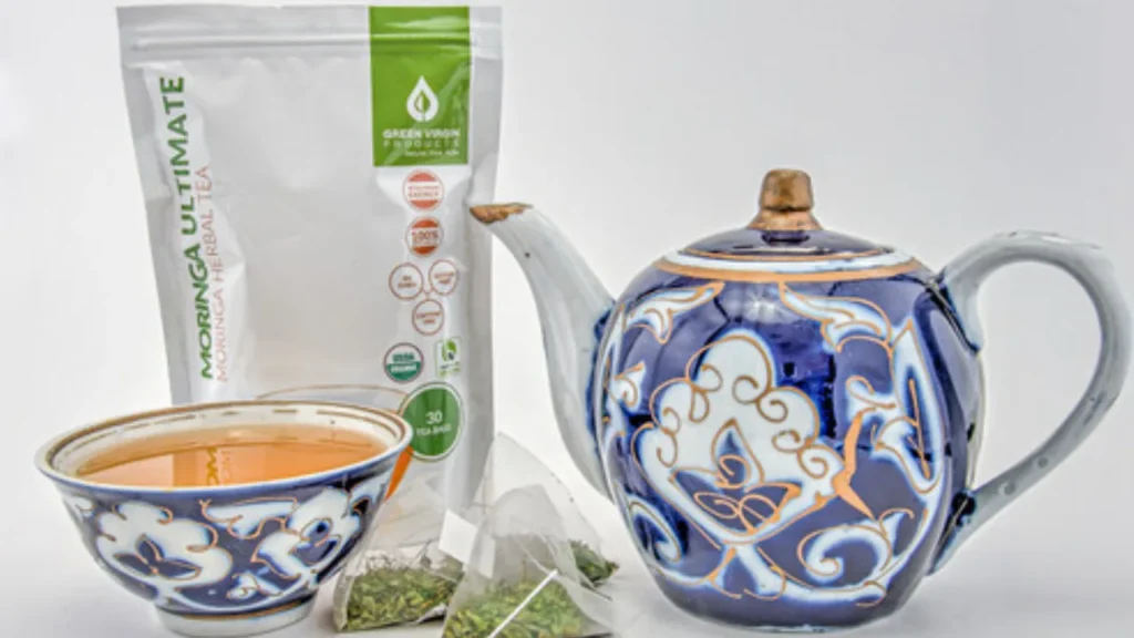 Green Virgin Organic Moringa Tea