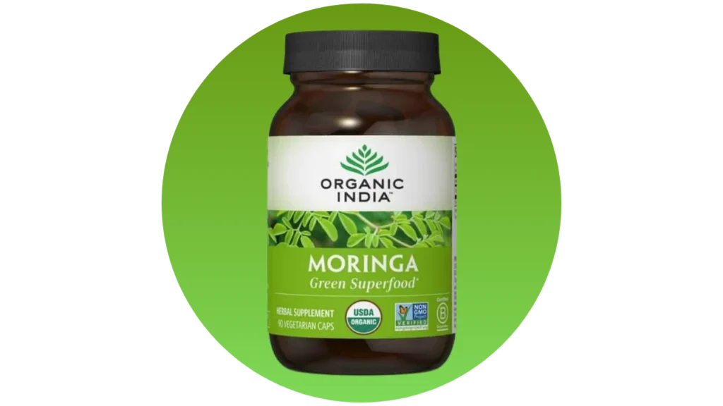 Organic India Moringa Herbal Supplement